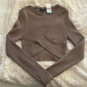 Long Sleeve Crop Top
